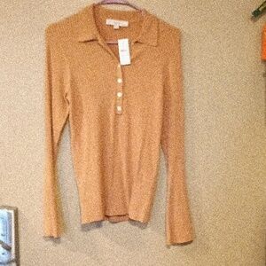 New with tags loft size large women's ribbed